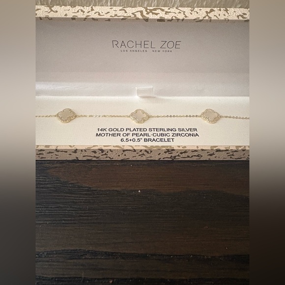 Rachel Zoe Gold Plated Sterling Silver Bracelet - Picture 4 of 5